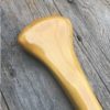 Detail of a Tulipwood Canoe Paddle Grip - Badger