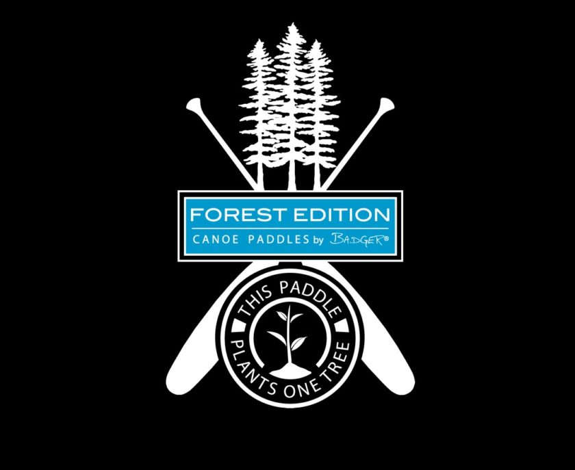 Forest Edition Canoe Paddles by Badger logo