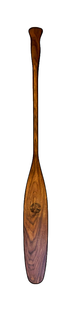 The Happy Camper Canoe Paddle in Walnut