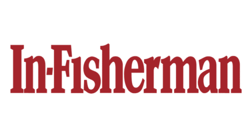 In-Fisherman TV Logo - Dark red text "In-Fisherman"