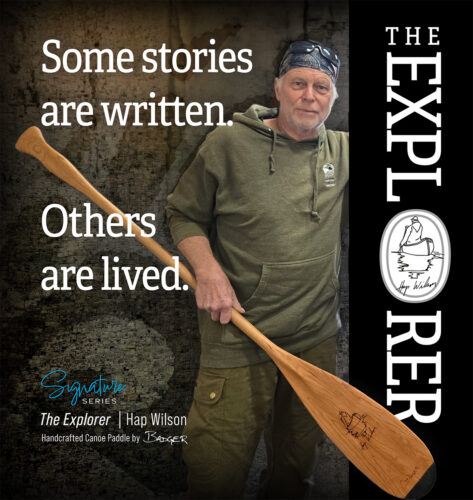 Hap Wilson x Badger - The Explorer Canoe Paddle